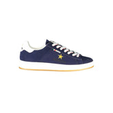 Esercito 1659 Blue Leather Men Sneaker